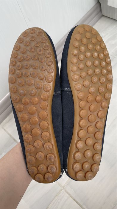 Шкіряні нові мокасини натуральна замша кросівки туфлі анатомічні