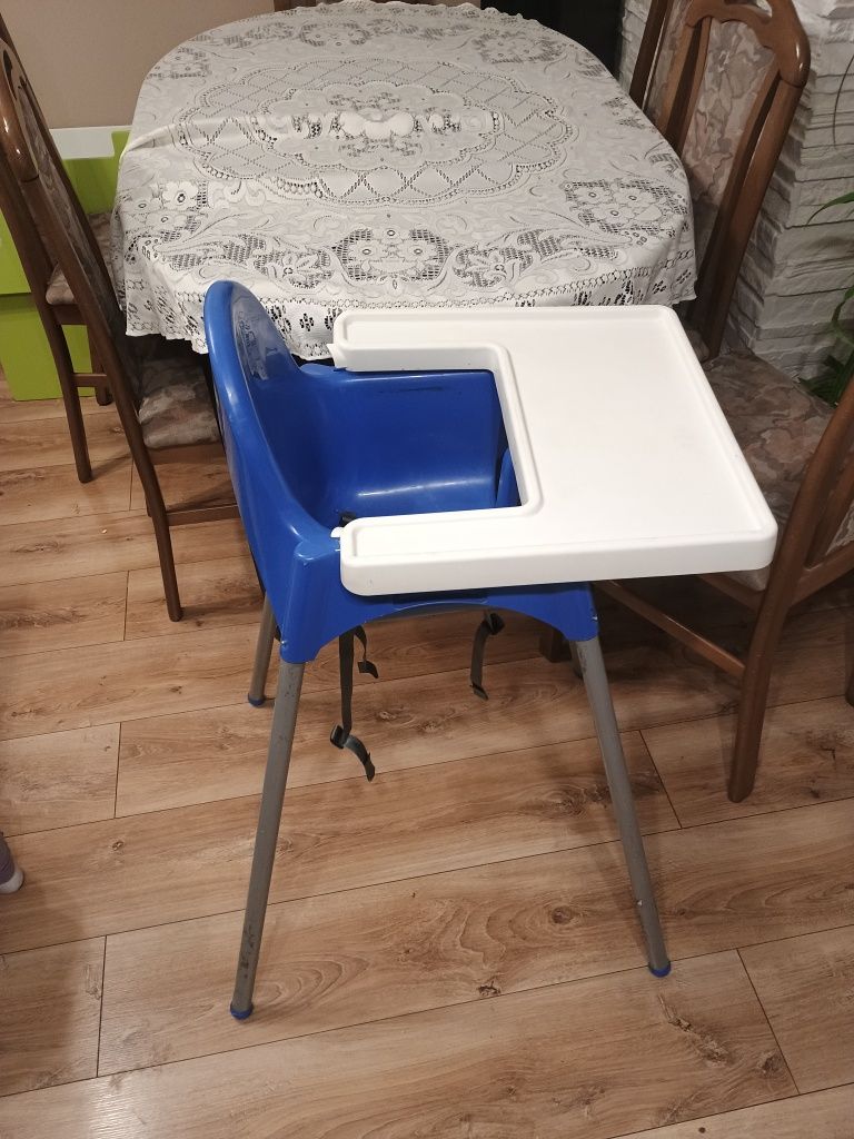 Krzesełko krzesło do karmienia Ikea