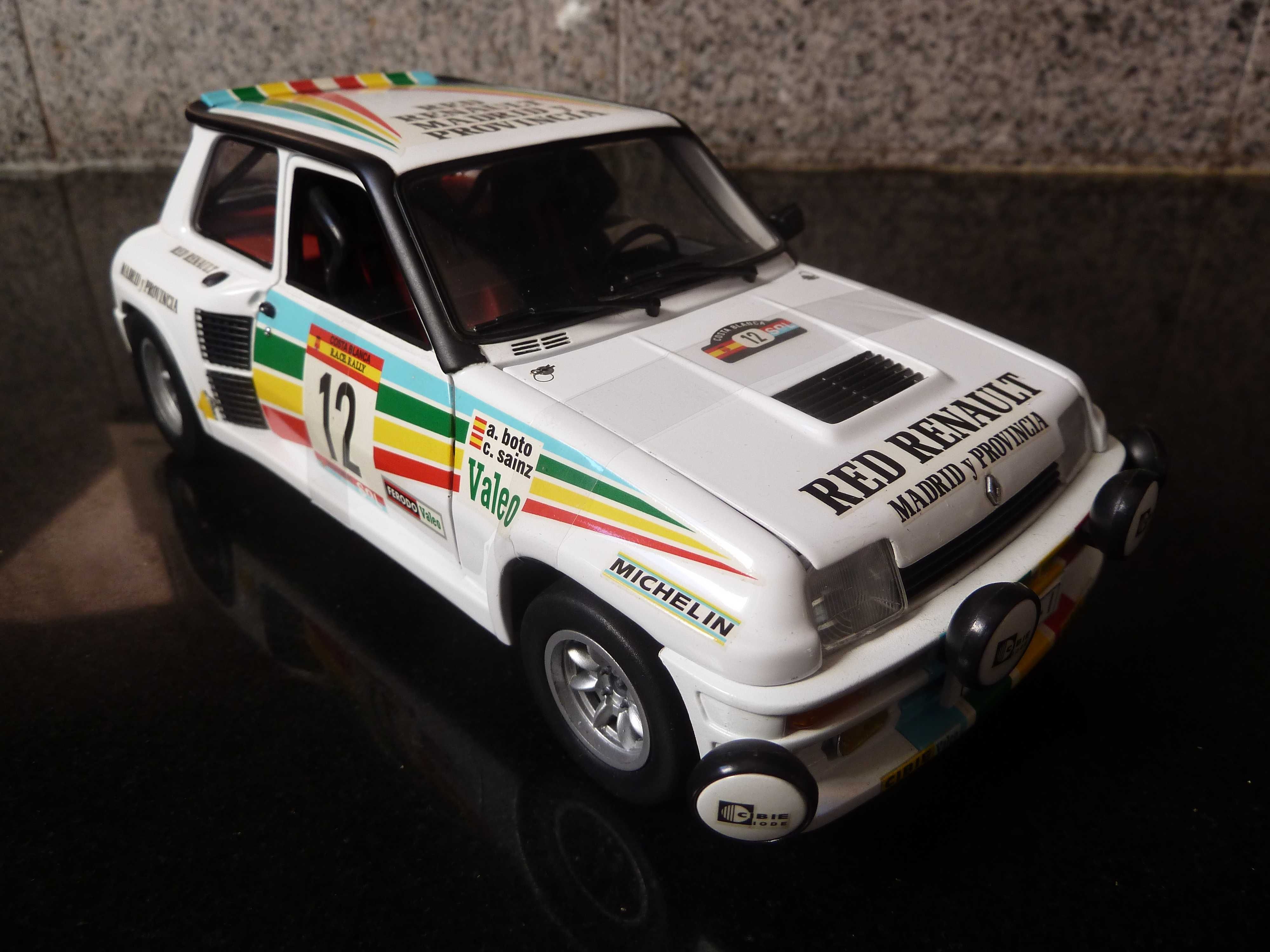 1:18 UH, Renault 5 Turbo, C. Sainz, AutoArt Minichamps