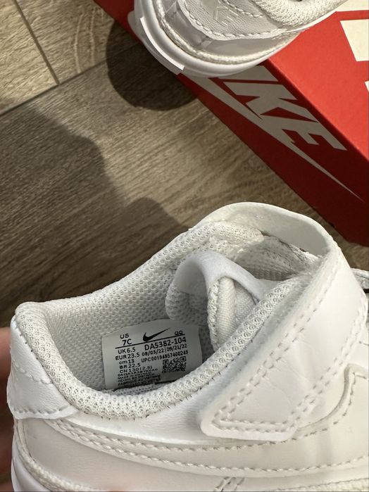 Кеди дитячі Nike court legacy 23.5 розмір