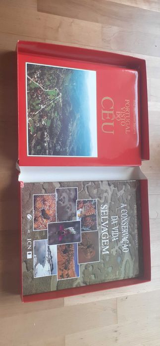 2x Livros: Portugal Visto do Céu  +  A Conservação da Vida Selvagem