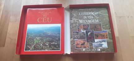 2x Livros: Portugal Visto do Céu  +  A Conservação da Vida Selvagem