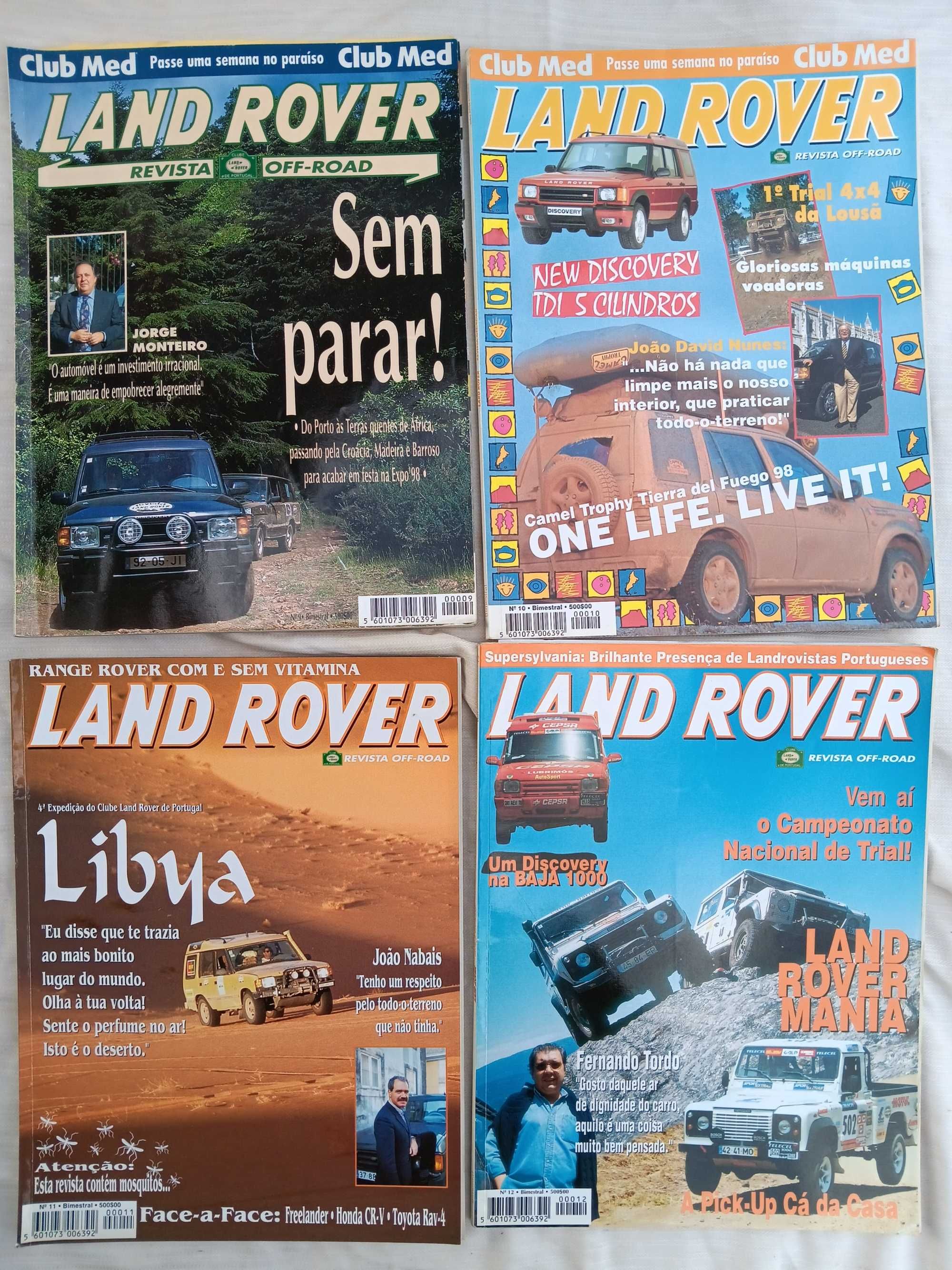 Land Rover Revistas