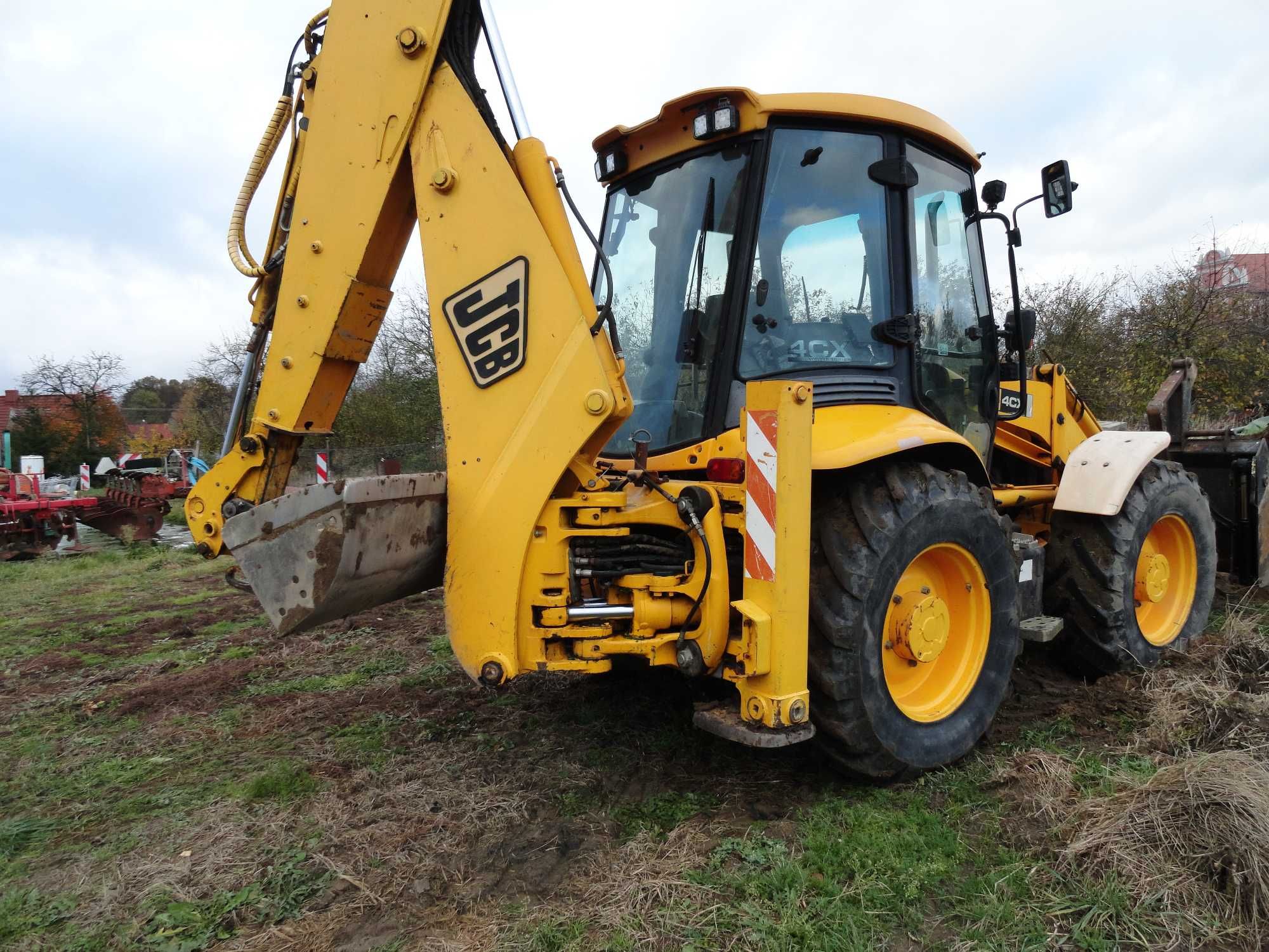 uslugi koparko ladowarka JCB 4cx izolacje drenarka kostka brukowa