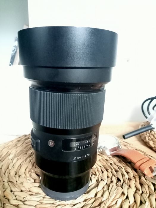 Obiektyw szerokokątny Sigma 20mm f1.4 Sony E-mount do nieruchomości