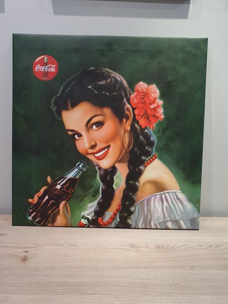 Coca-Cola reprodukcja starej reklamy