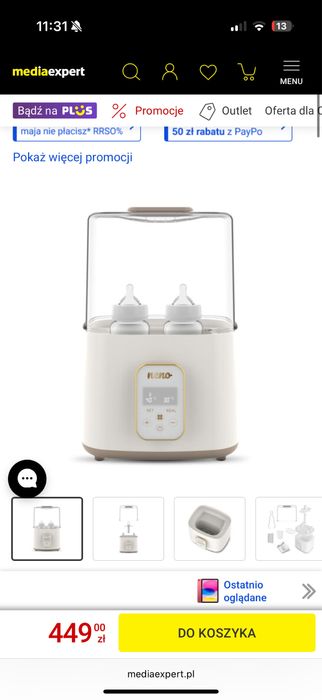 Podgrzewacz neno puro 4w1