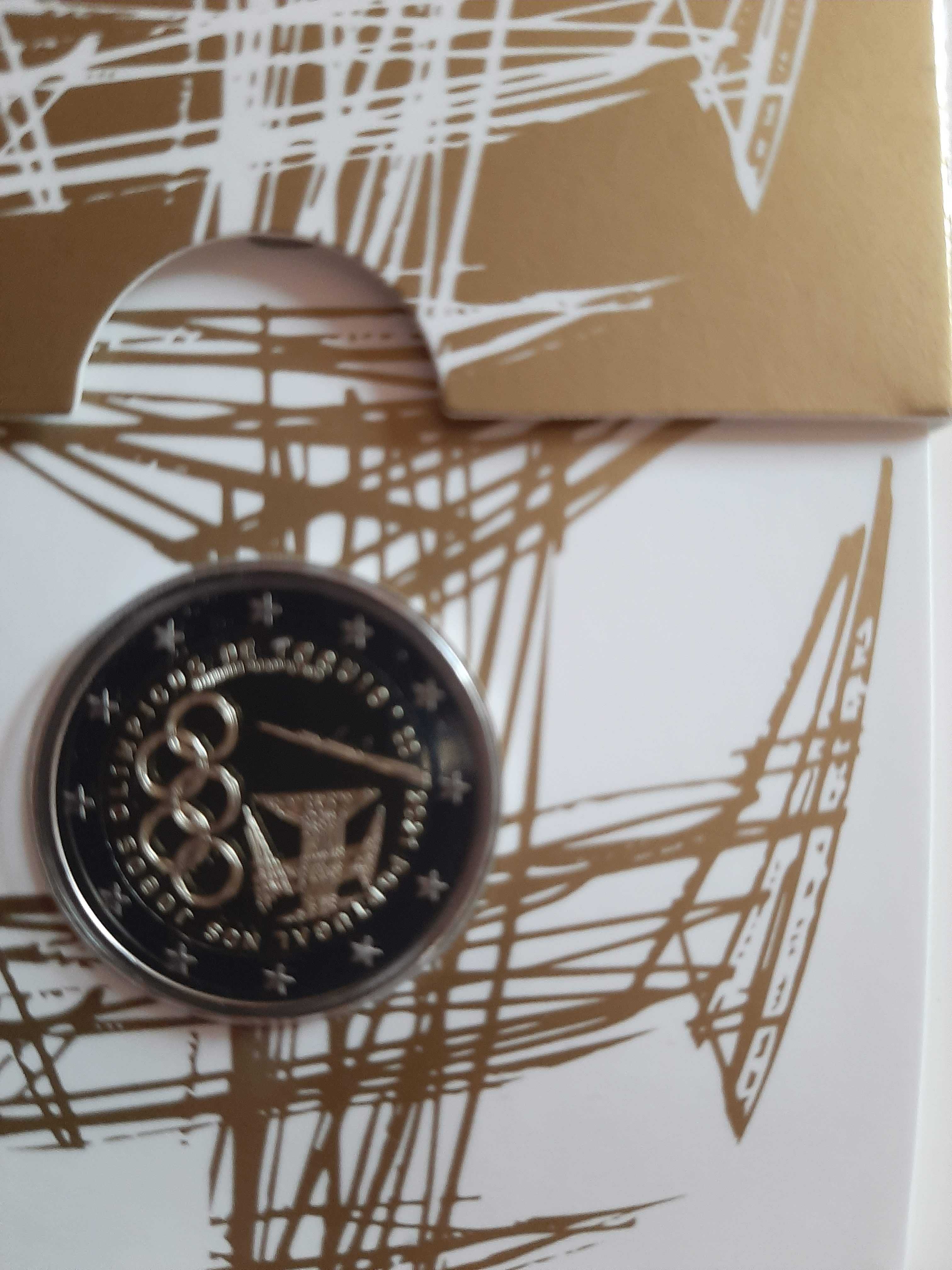Coin Card Proof Participação Potugal Jogos Olímpicos de Tóquio 2020