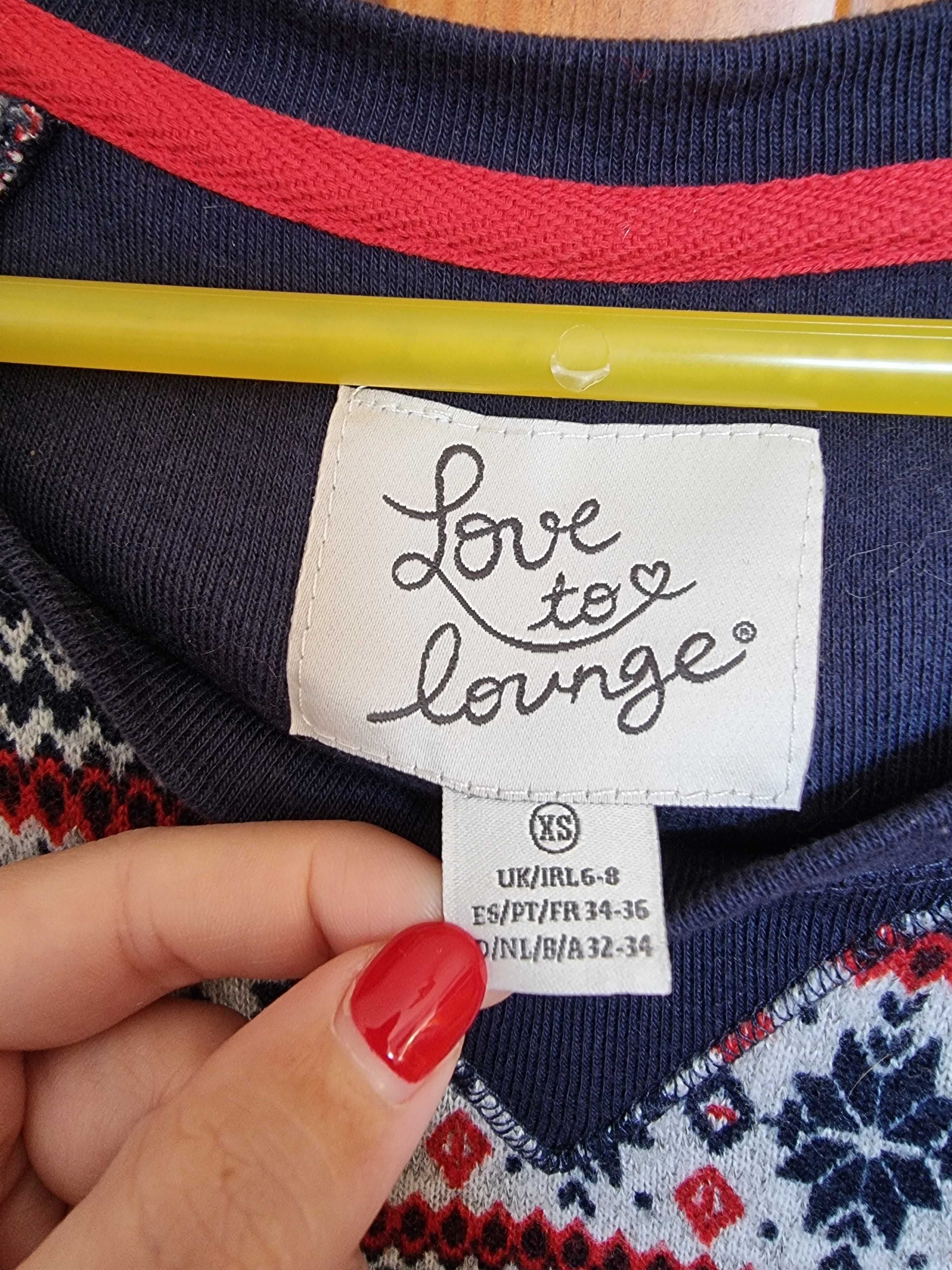 Camisola de pijama com motivos natalícios Primark XS - nunca usada