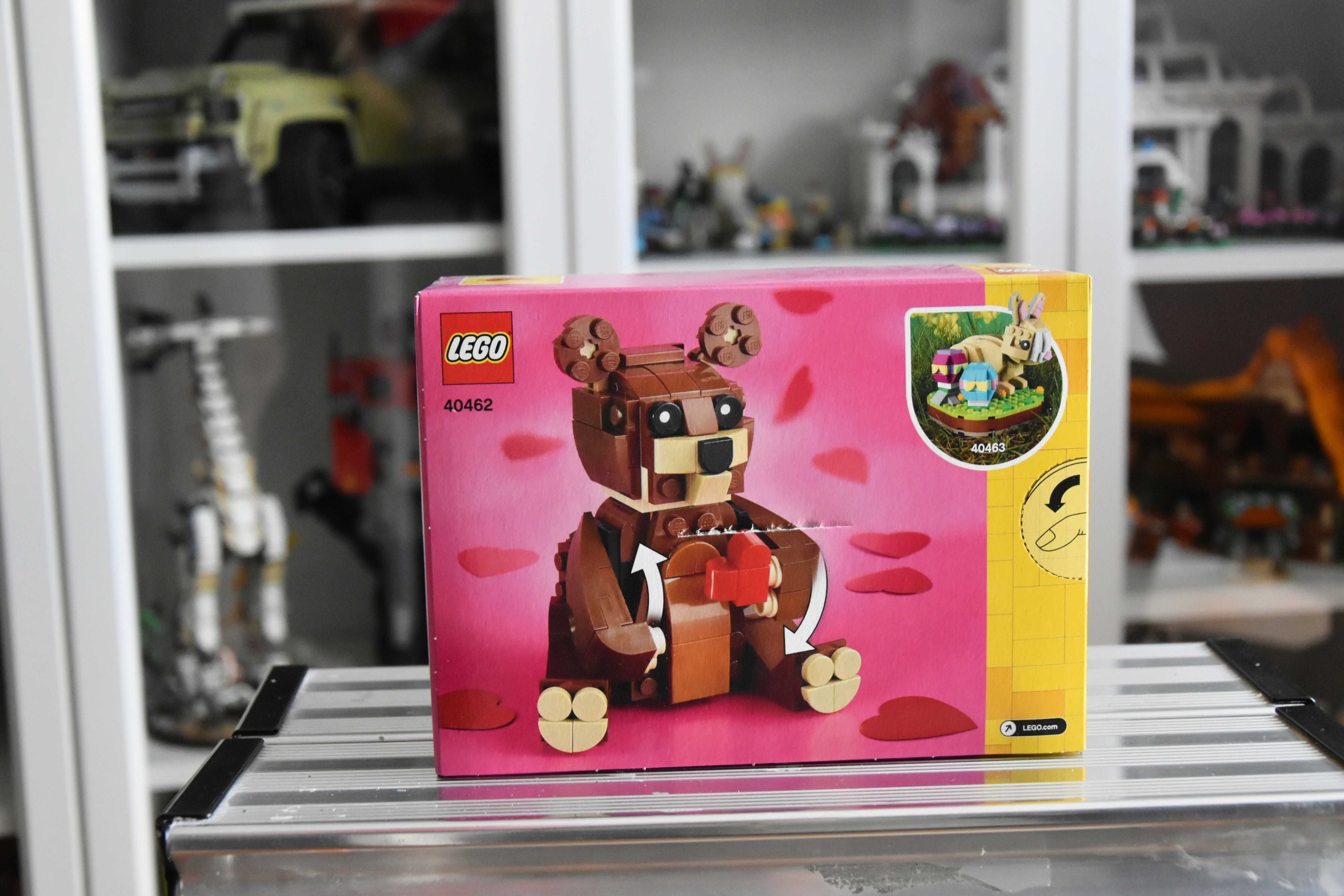 LEGO 40462 Okolicznościowe - Walentynkowy niedźwiedź brunatny