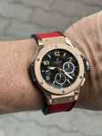 Hublot big bang 44 mm zloto 750 jak nowy komplet papiery paski