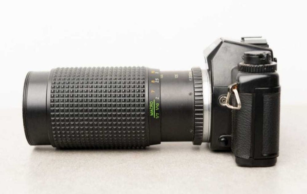 maguina fotográfica Revue AC3 + Auto Revuenon MC 80-205mm