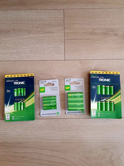 Аккумуляторні батарейки GP АА 2100