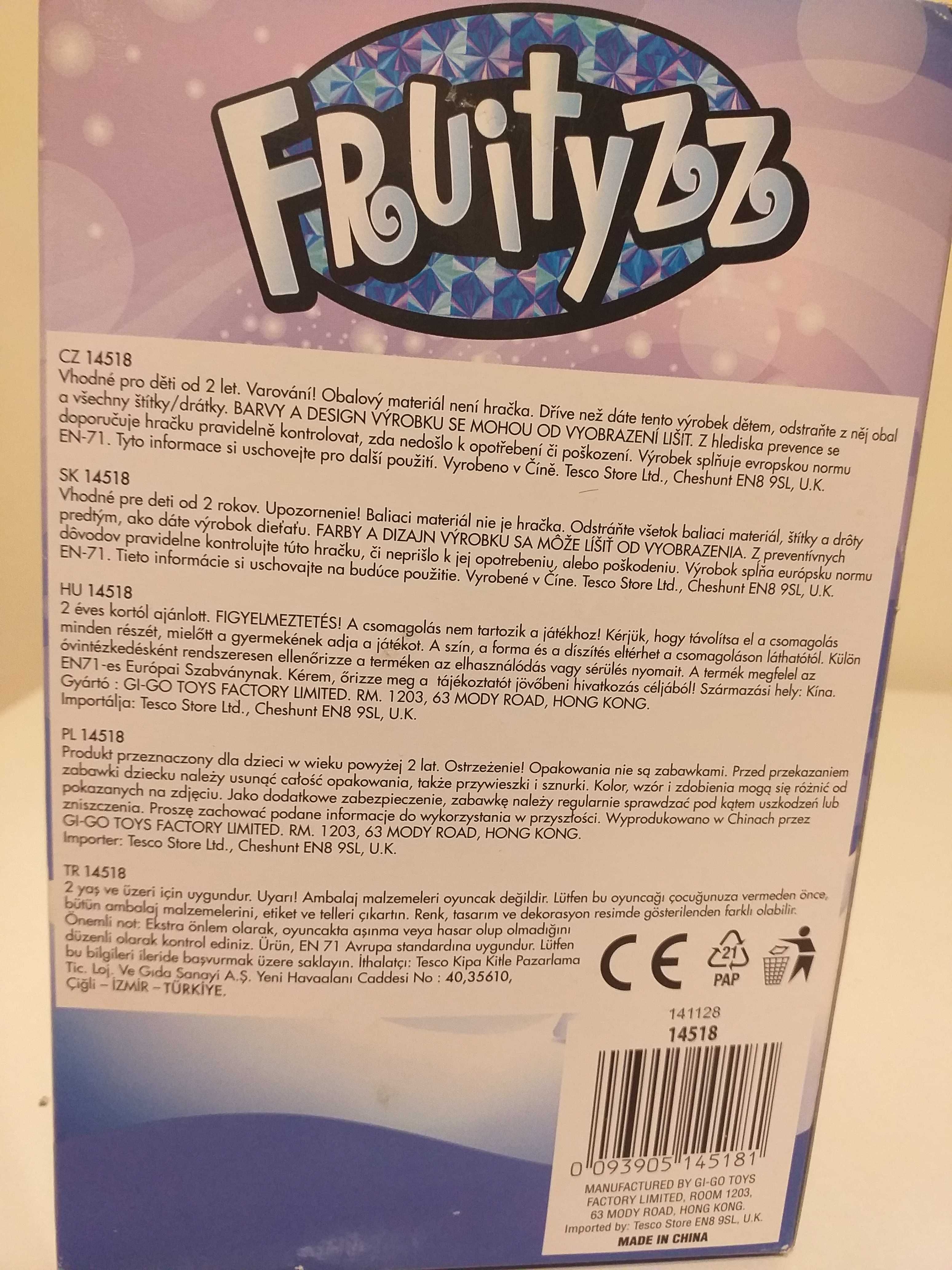 Laleczka Fruityzz NOWA
