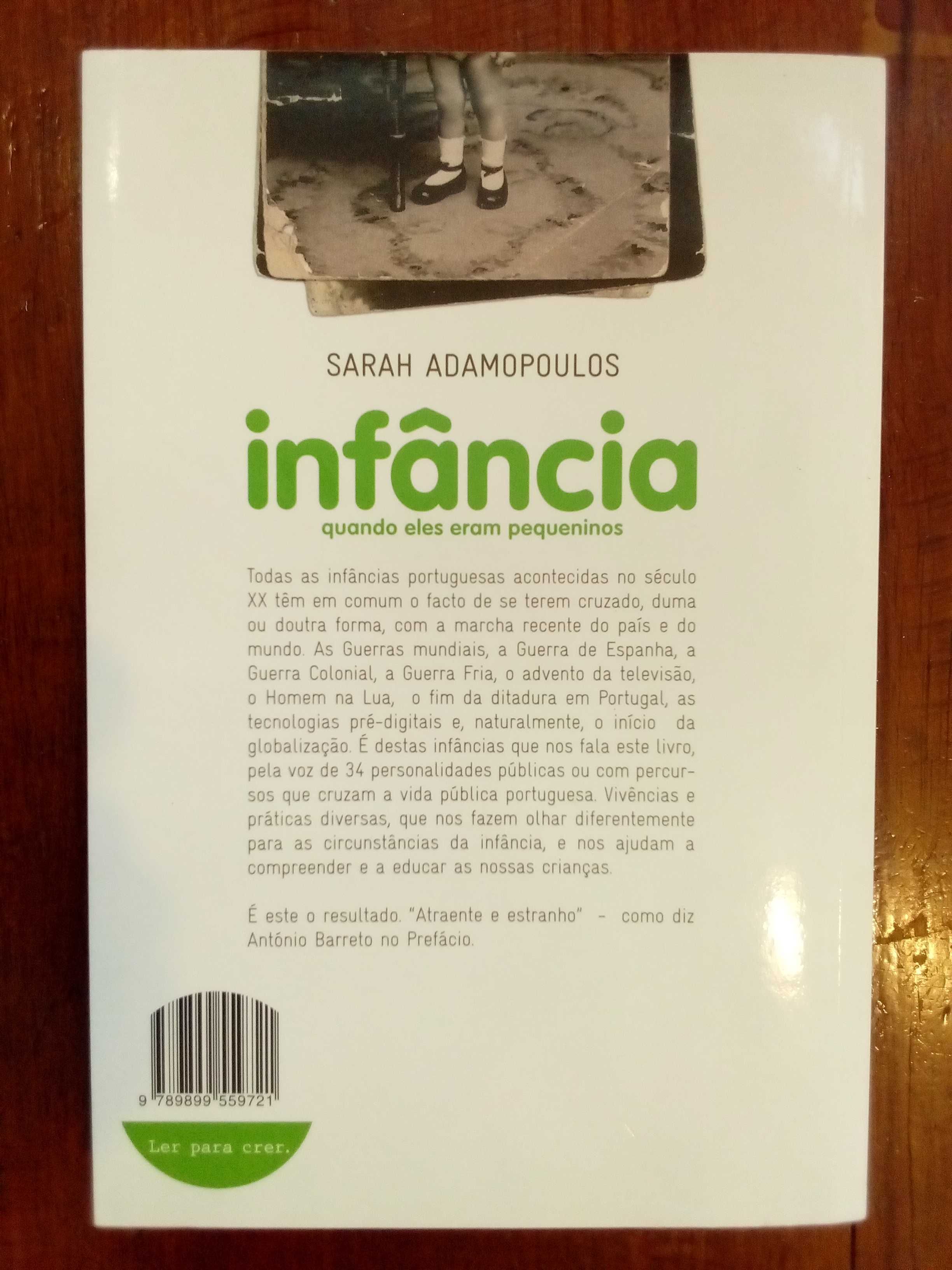 Sarah Adamopoulos - Infância