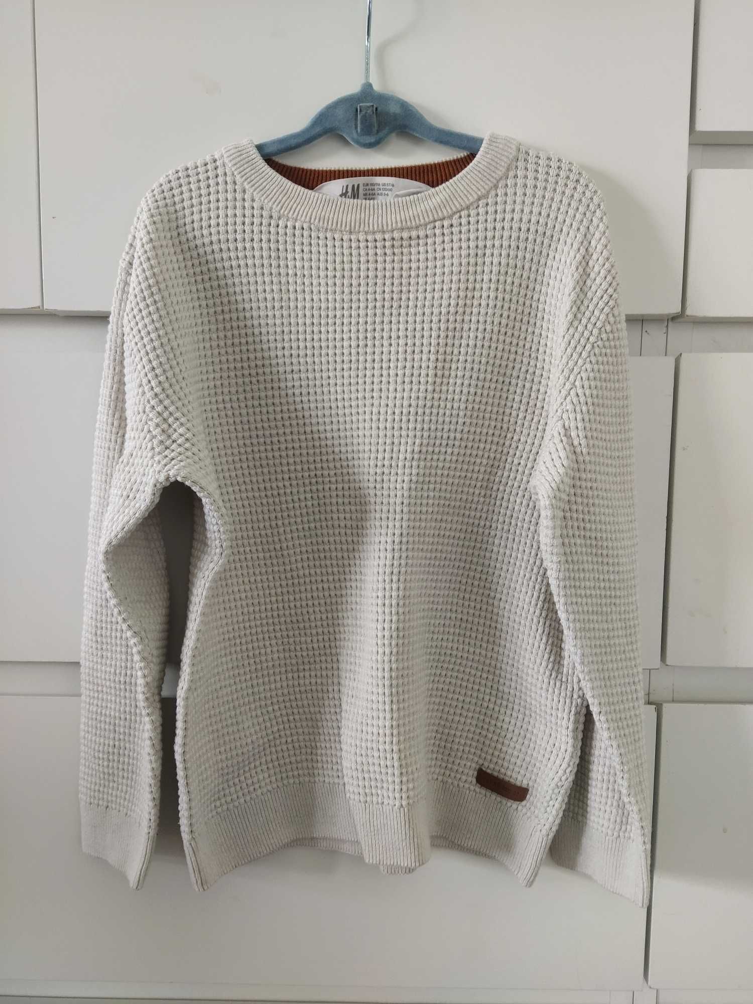 sweter chłopięcy H&M, rozmiar 110/116