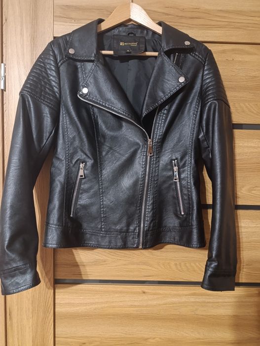 Kurtka damska ramoneska z eko skóry