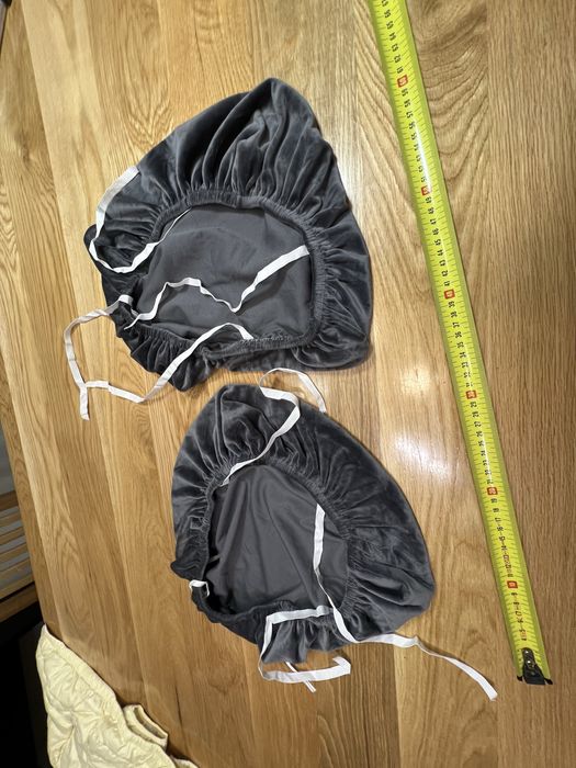 Szawy aksamitny Pokrowiec na Krzesło