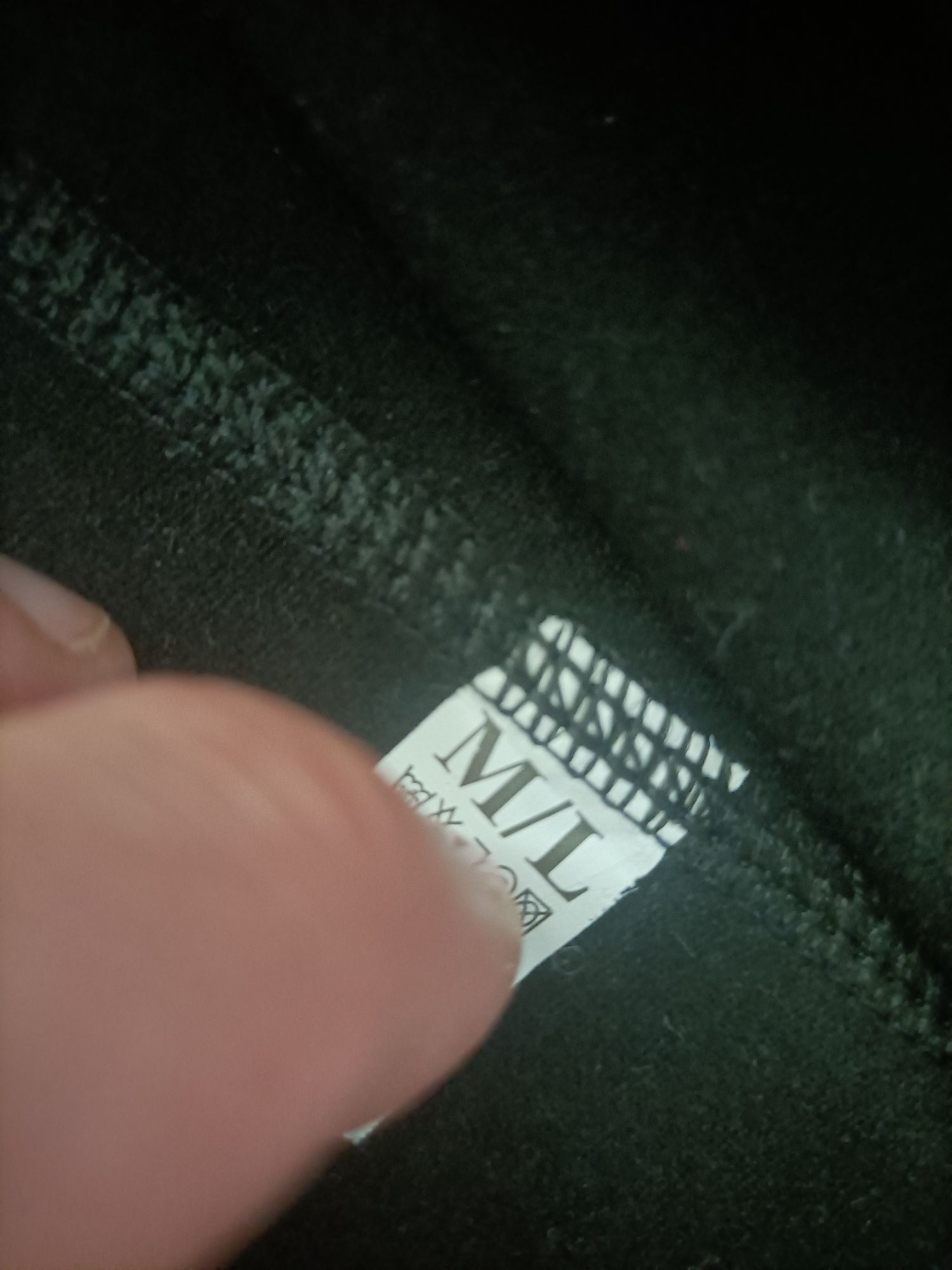 Woskowane spodnie z wysokim stanem nowe Butik