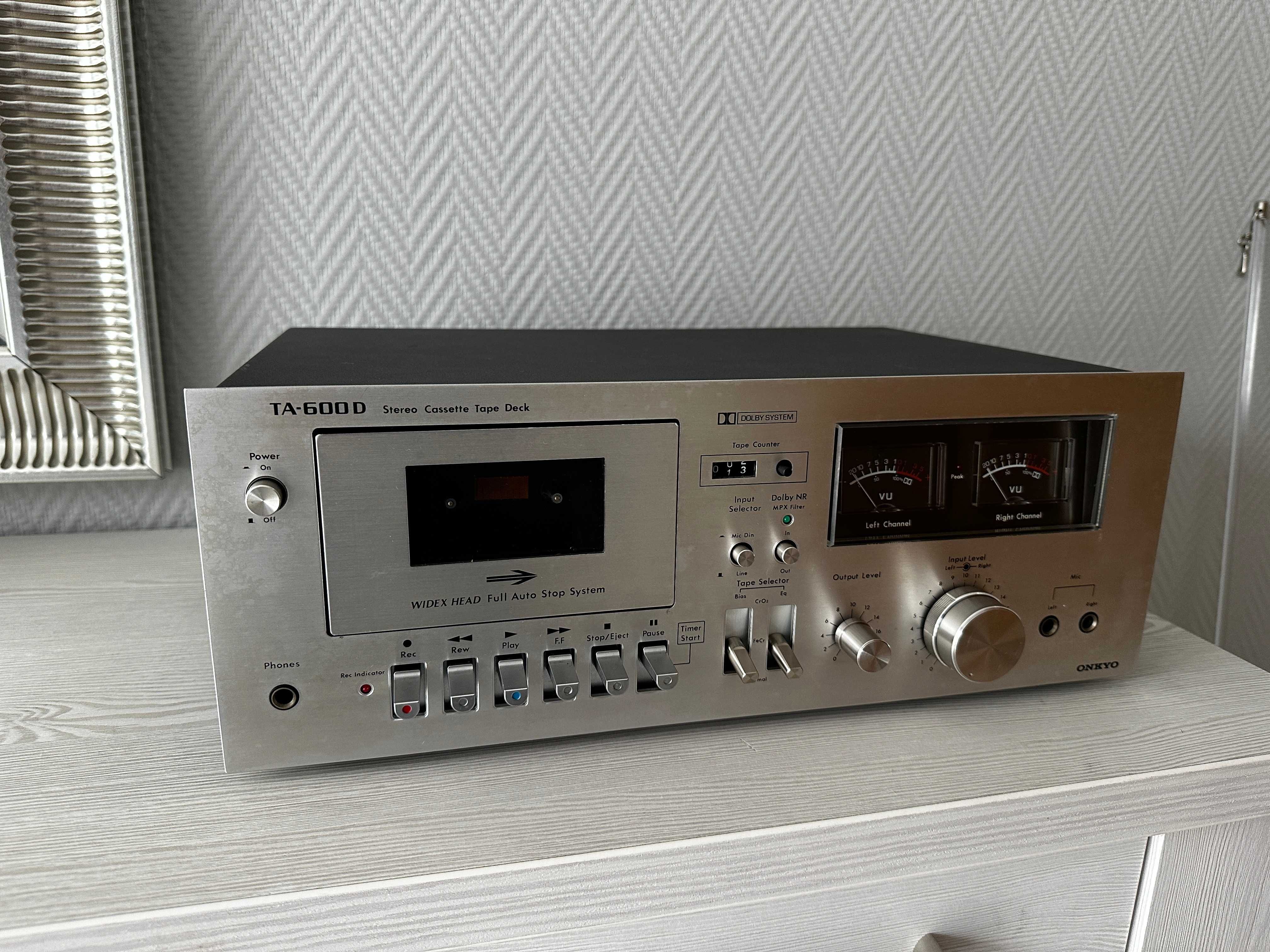 ONKYO TA-600D Deck magnetofon Hi-Fi