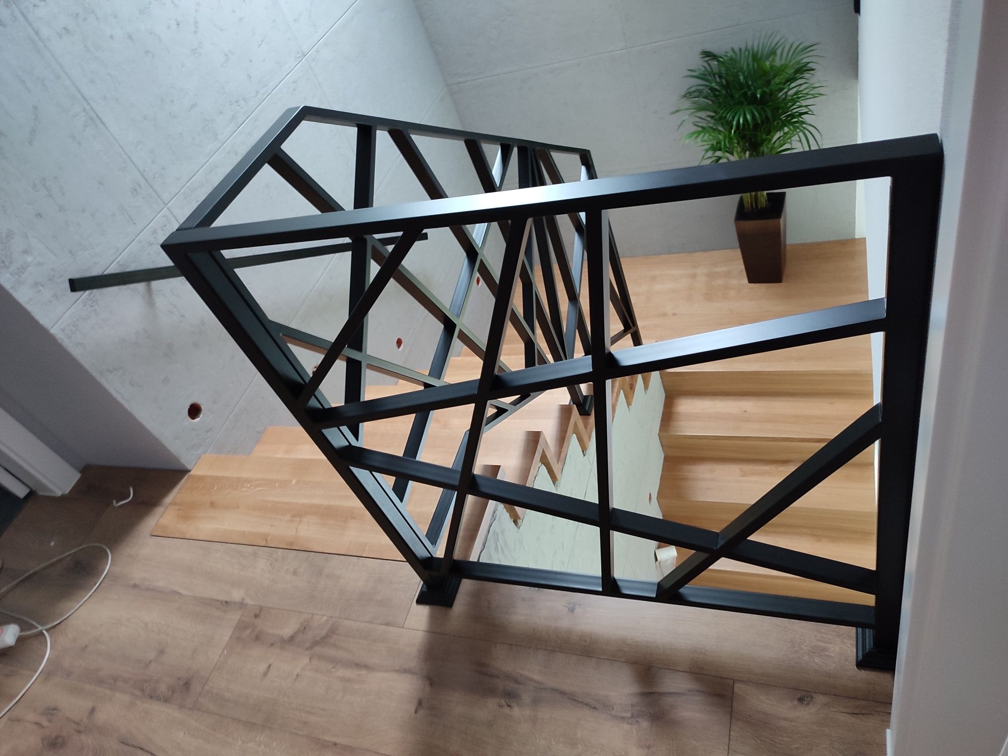 Balustrada balustrady poręcz schodowa  metalowa