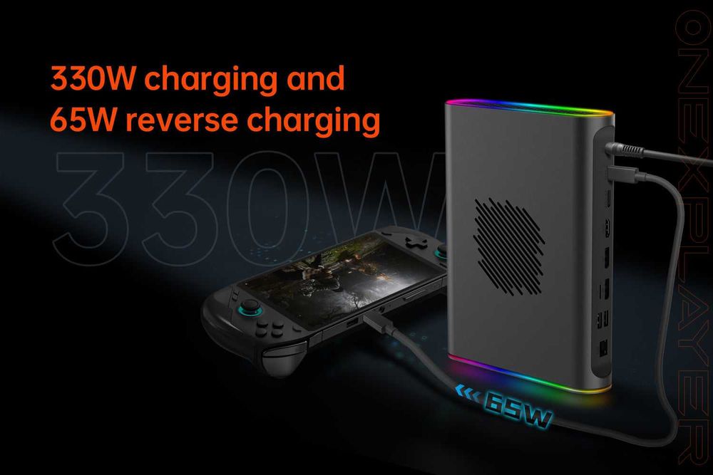 ONEXGPU 2:  eGPU with AMD Radeon RX 7800M 12GB VRAM oculink/usb4