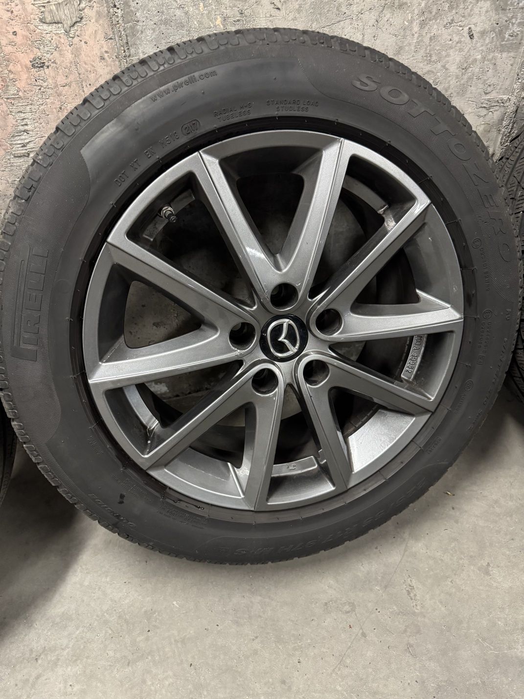 Koła Mazda 6, 3, CX-5 felgi 17 Cali czujniki TPMS  zimowe 225/45R17