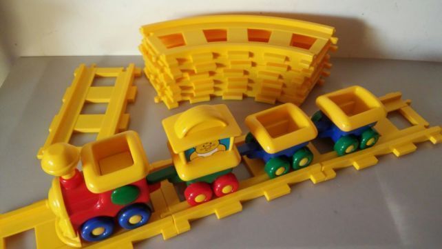 Pista de comboios[2pilhas] da Artesana