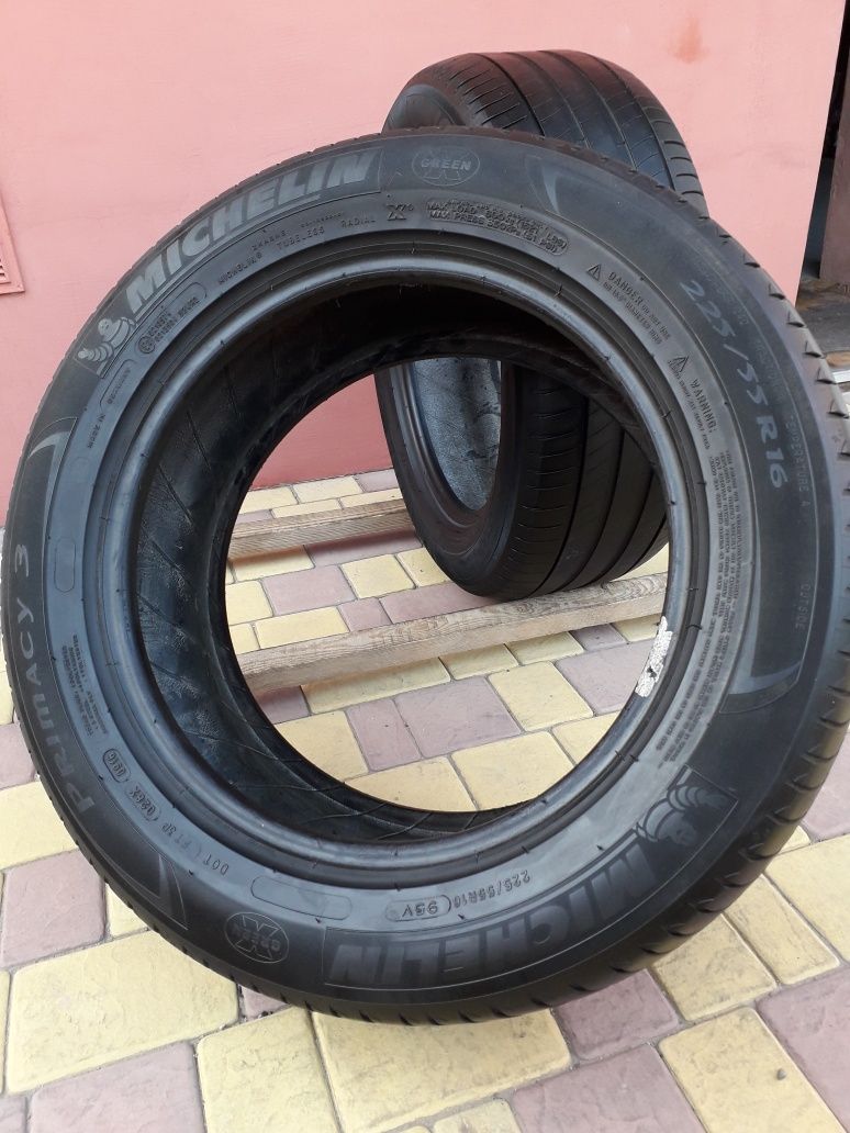 Шини 225/55/16 Michelin. Летняя резина r16.