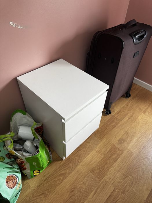 Mesa de Cabeceira branco ikea