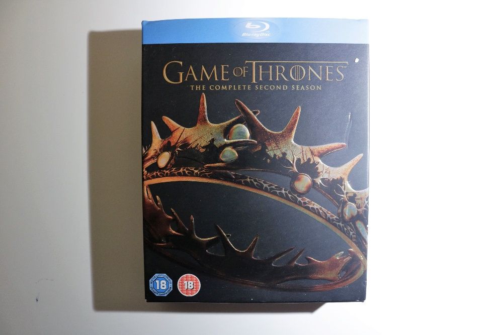 Games of Thrones 2ª temporada blue-ray edição especial