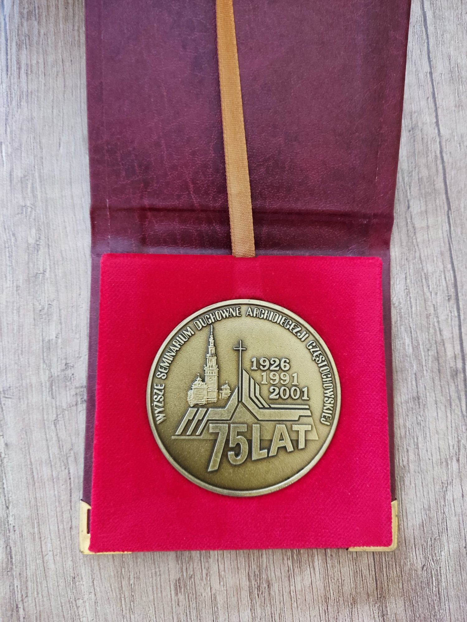 Medal pamiątkowy wyższe seminarium duchowne