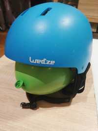 Ładny kask narciarski dziecięcy wedze 48-52cm