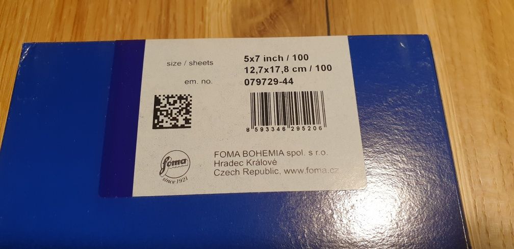 Papier fotograficzny FOMA Fomaspeed Variant 313 13x18cm (100 ark.)