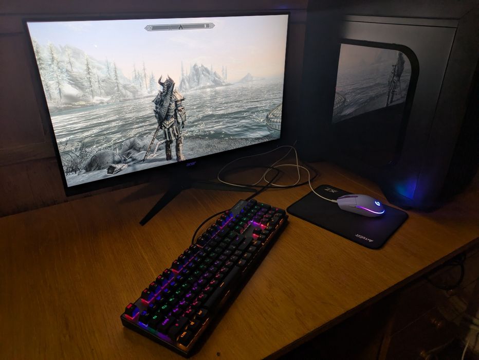 Ігровий ПК + монітор  i5 7500, GTX 1060 6GB.