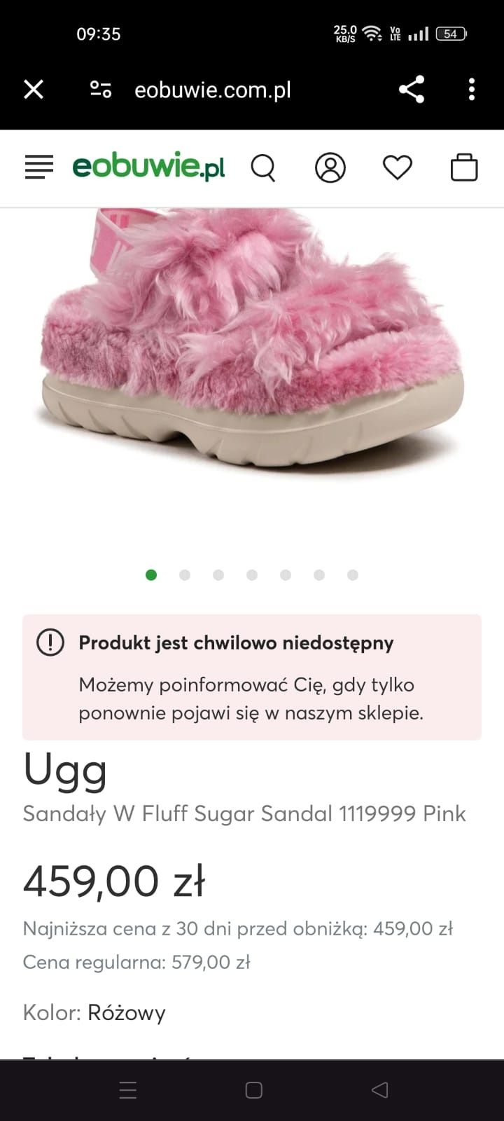 UGG Sandały rozmiar 38