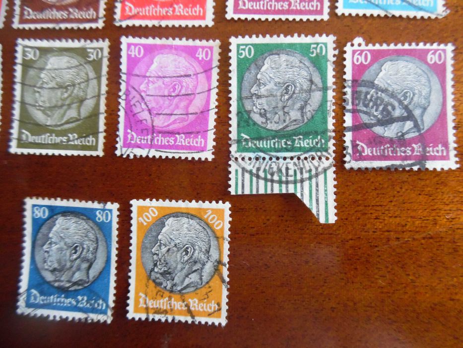 Selos Alemanha Nazi 1939/45- Marechal Paul von Hindenburg Completo.