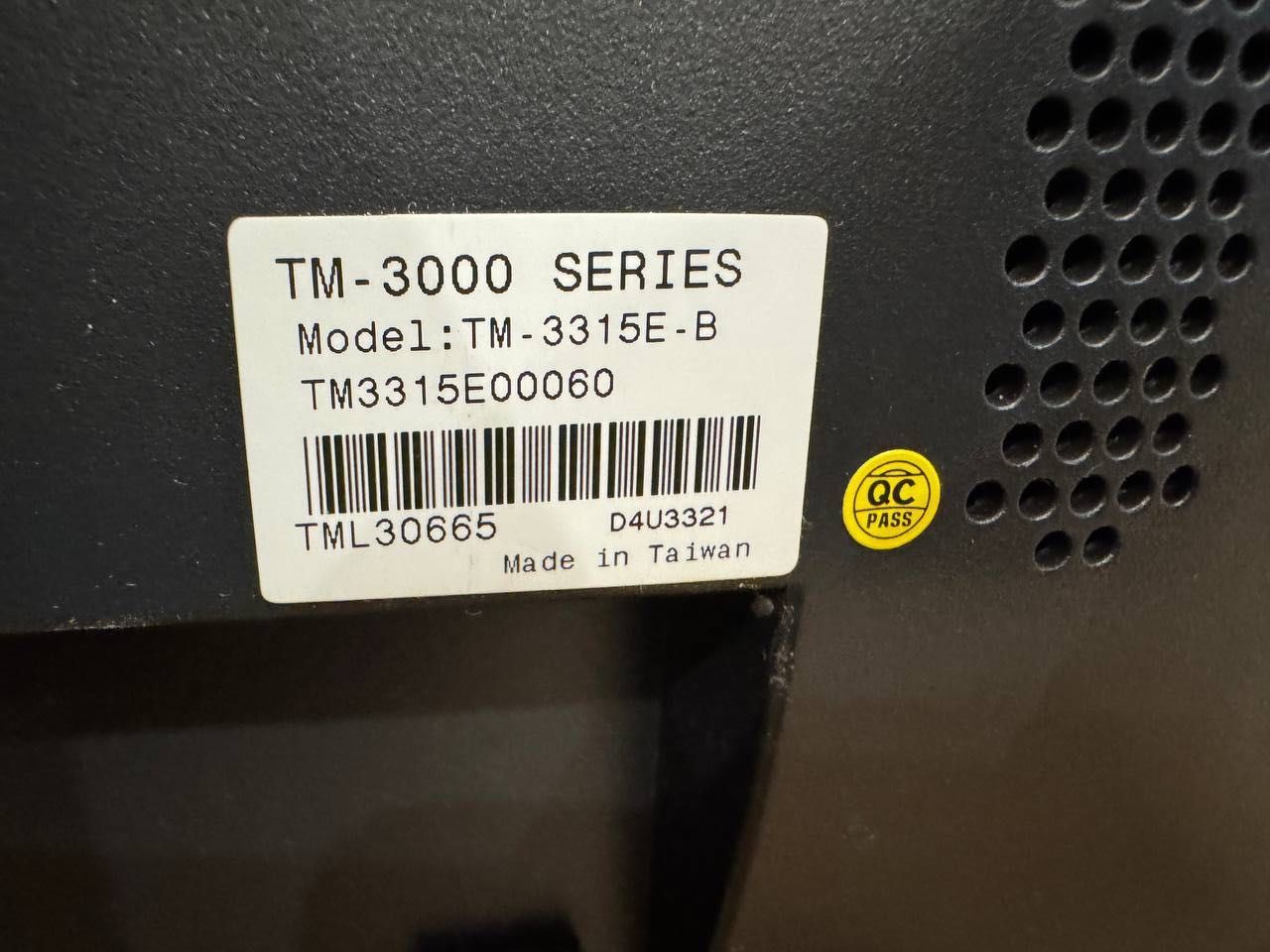 Сенсорний монітор для пк POS-монитор 15" POSIFLEX TM-3315Е-B