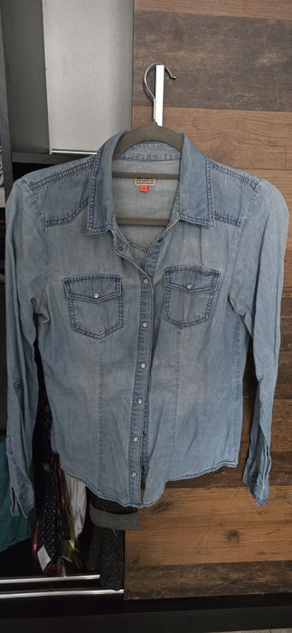Koszula jeansowa niebieska 34
