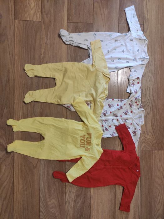 5 x pajacyk śpiochy 62 -68 idealne bdb Sinsay Tex Cool Club