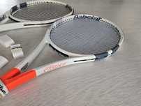 2x rakieta Babolat Pure Strike 2- gen. Tenis + owijki wilson