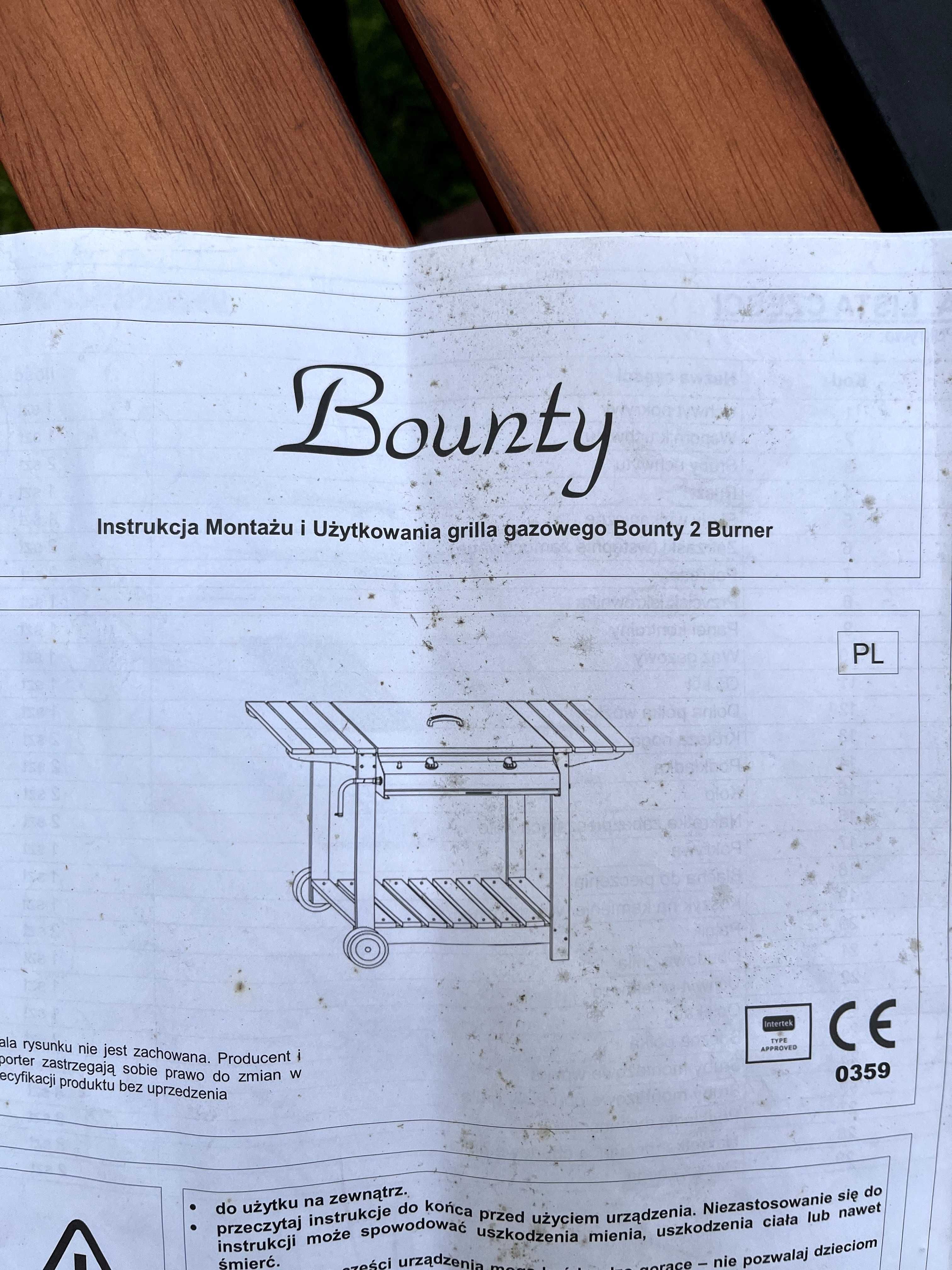 Grill gazowy bounty 2 burner l Idealny do gastronomi l