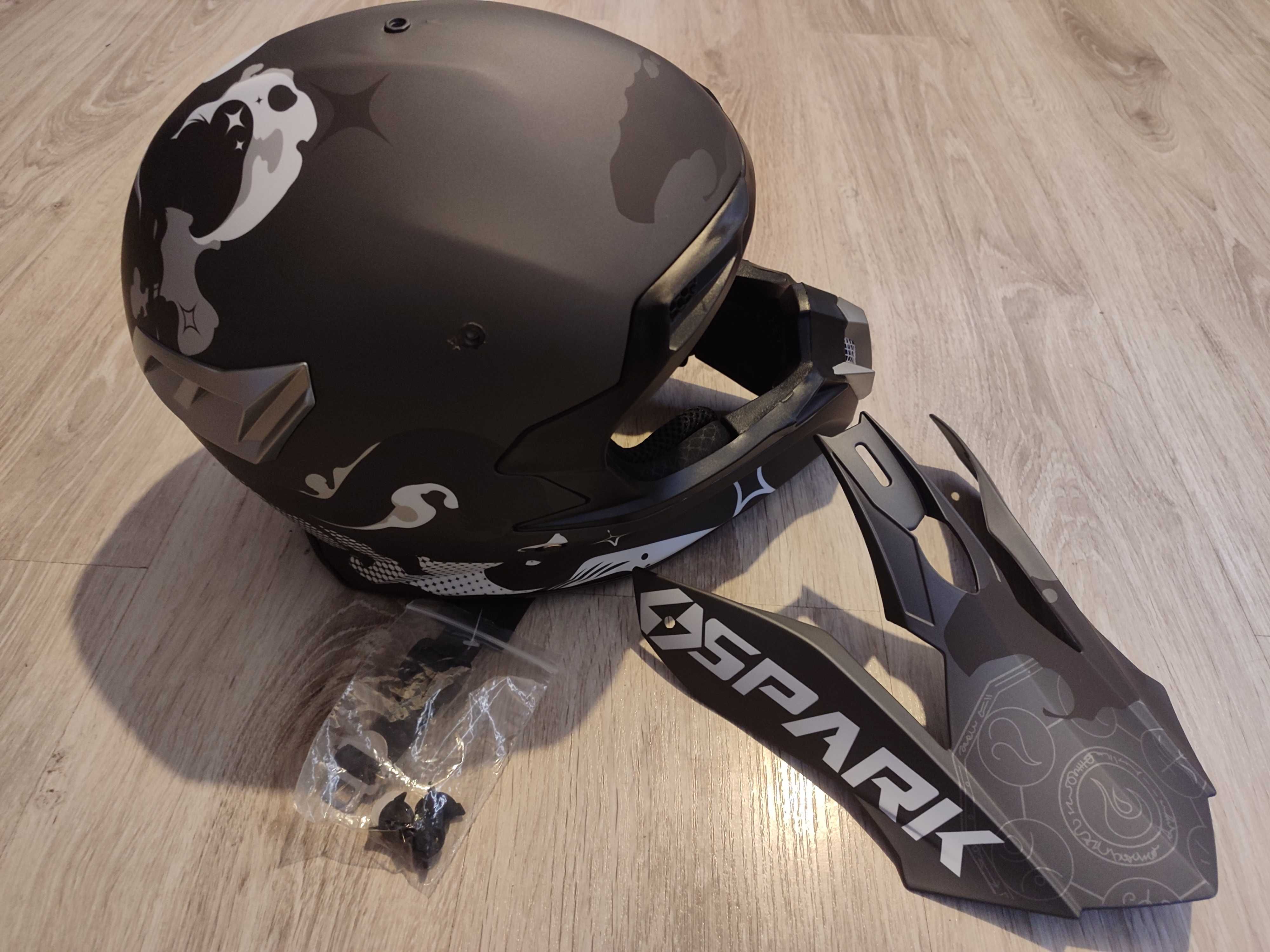 kask motocyklowy off-road motocross XXL