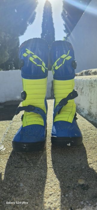 Botas e calças motocross criança