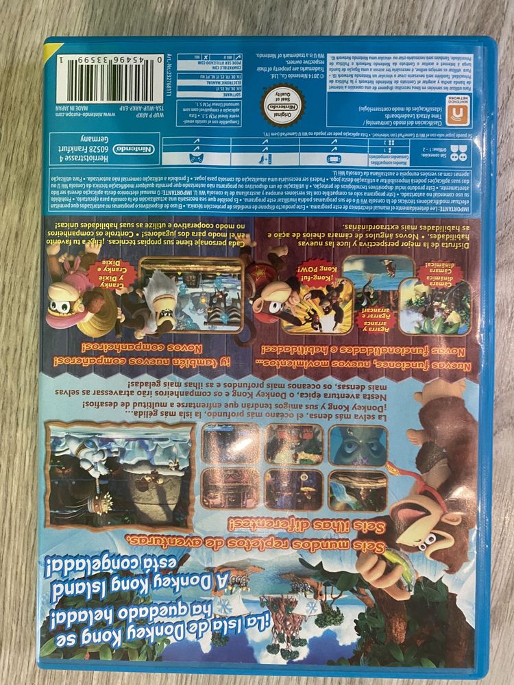 Donkey Kong Country Tropical Freeze Wii U