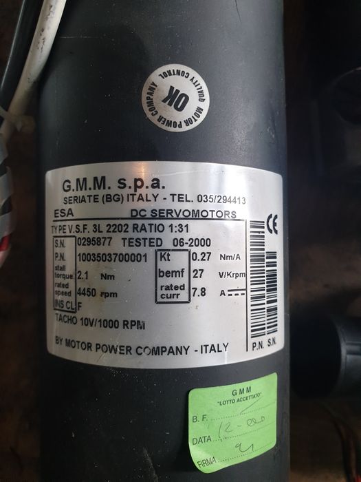 Silniki silnik serwomotor