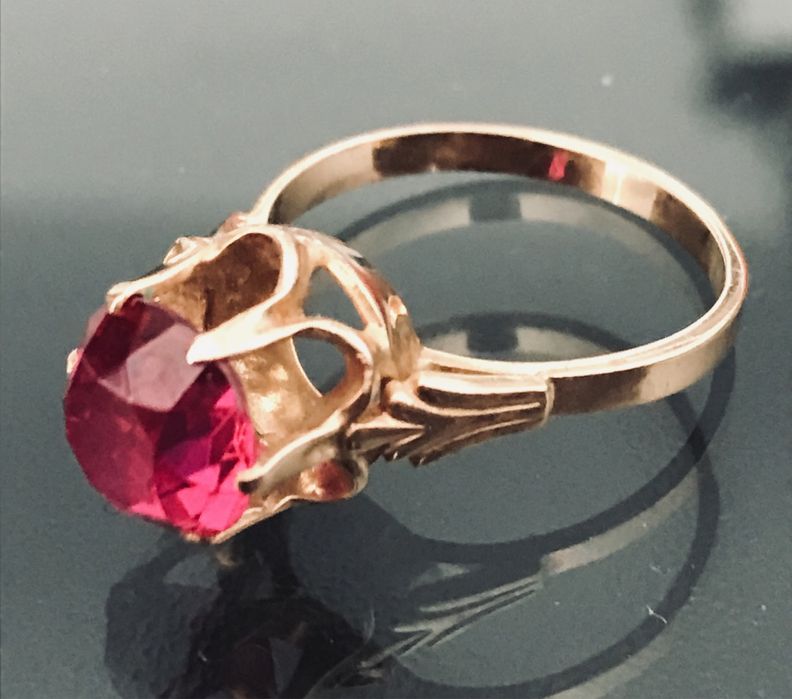 Zloty poerściinek 14k 585p 4.29g