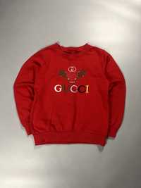 Свитшот кофта Gucci Big Logo Vintage Tennis