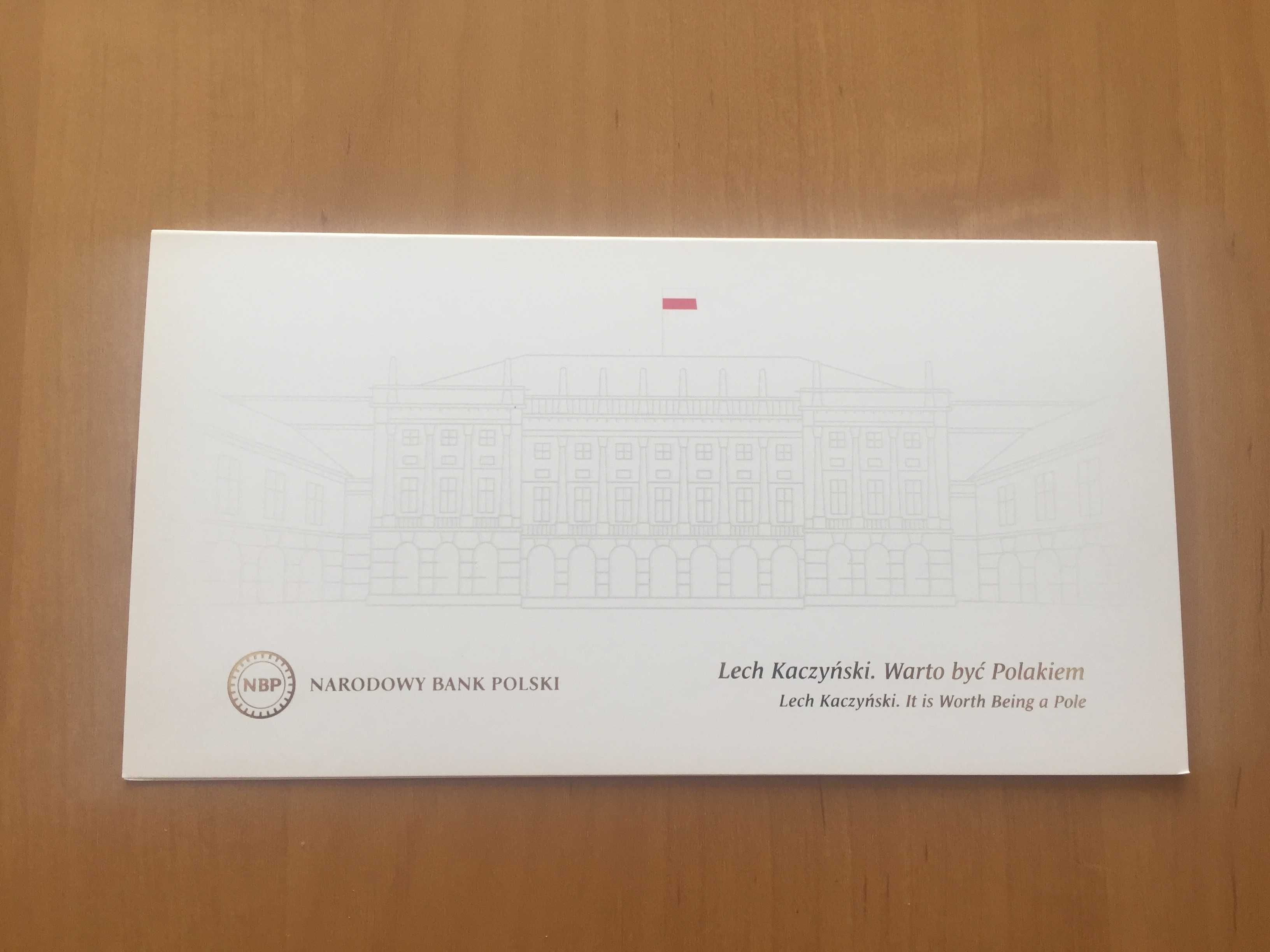 20 zł Banknot kolekcjonerski Lech Kaczyński 2021 r.