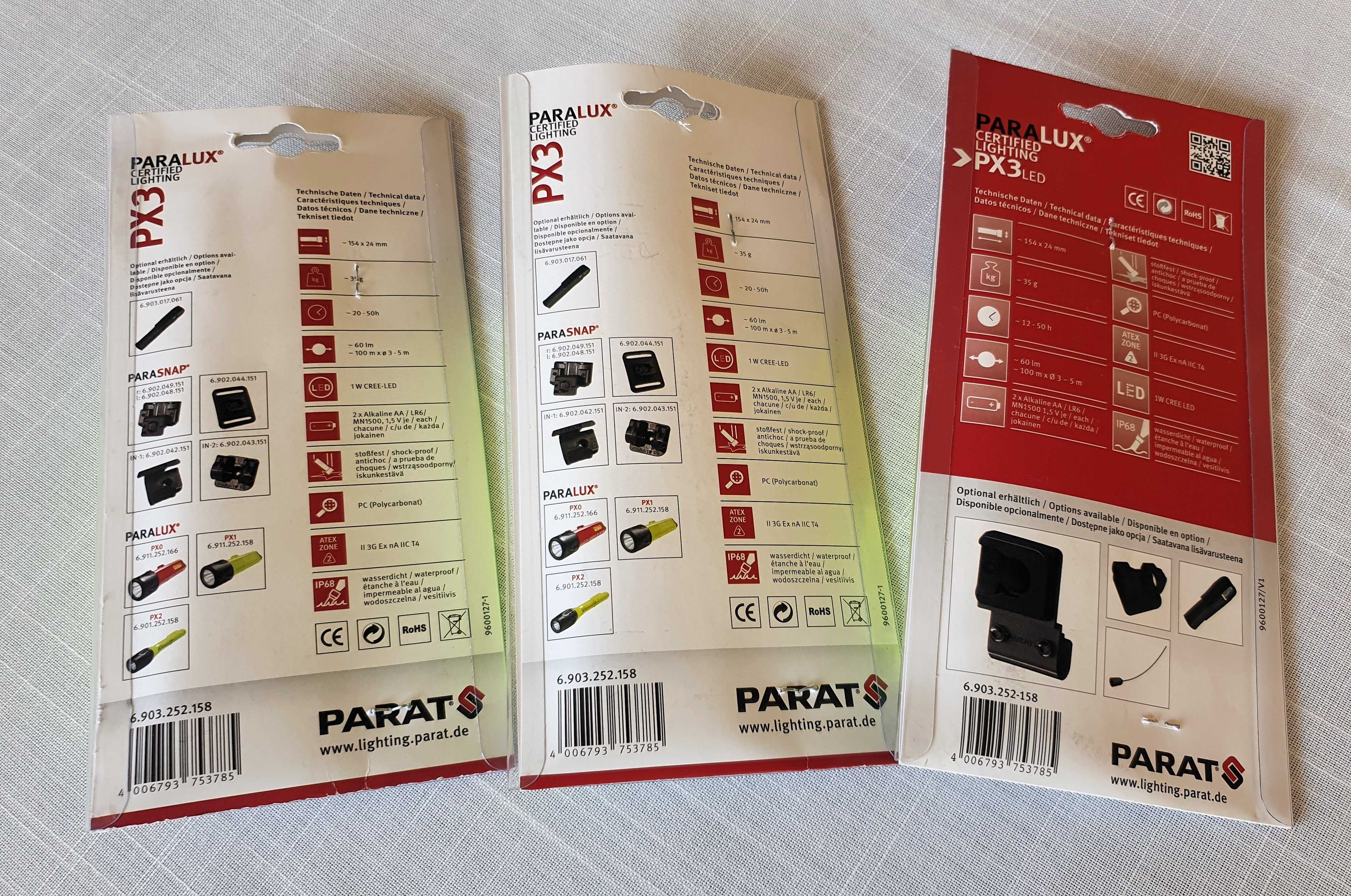 Latarka LED Paralux PX3